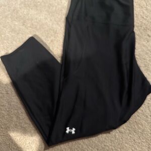 Under Armour Black Leggings Athletic Stretch Fit